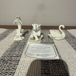 Lenox Animal Figurine Trio